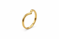 Anillo Midi en V (Chevron) en Oro 14K
